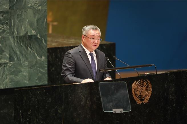 大陸常駐聯合國代表傅聰。（圖／取自大陸常駐聯合國代表團官網）