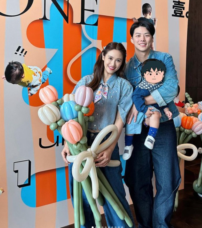 Sandy产后在月子中心休养，因为不舍儿子哭了出来。（图／sandywis  Instagram）