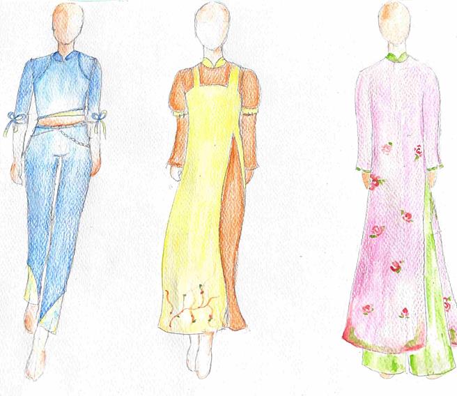 朱秀莲的设计图。（朱秀莲提供／吕妍庭嘉义传真）