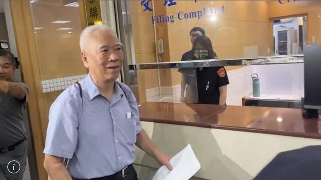 京華城案反對容獎的北市都委黃台生，北檢今天（18日）傳喚作證。（陳志賢攝）