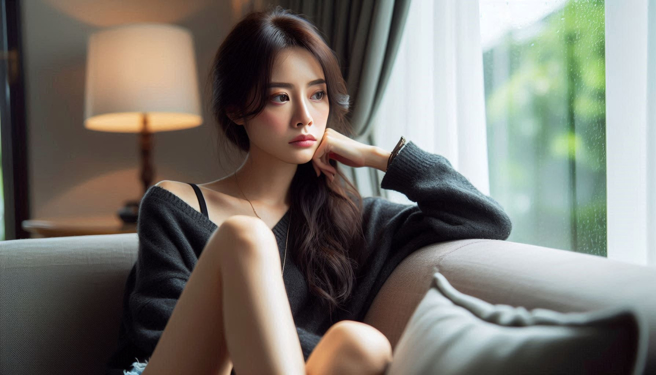 网路认识交往2个月，原本以为是真爱，闪电结婚却是衰遇家暴男，人妻悲情诉离获准。（示意图、与本案无关／AI生成）