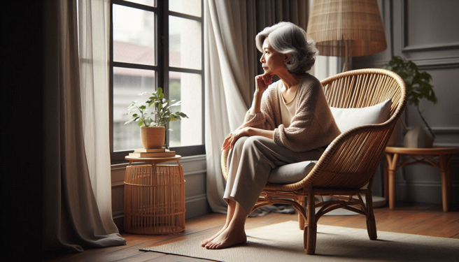 不滿渣夫偷腥離家10年，背棄家庭不顧，人妻怒斬47年孽緣獲准。（示意圖、與本案無關／AI生成）