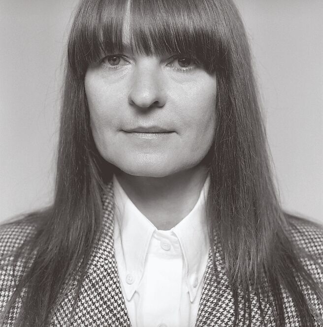 推廣此次「Tales & Tellers」計畫的策展人Goshka Macuga。（Miu Miu提供）