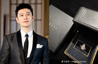 黄晓明爆娶新欢？ 传中秋见父母她晒「鸽子蛋钻戒」闺密：已婚