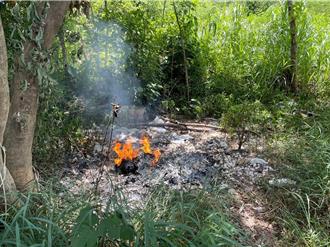 花蓮市8月雜草廢棄物火警異常暴增    消防疑惡意縱火報警偵辦