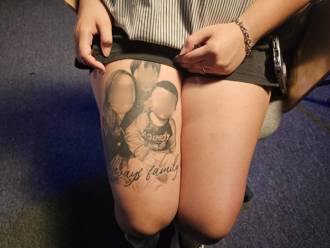 獨》父猝逝陷低潮又痛失3至親！她悲痛「母妹甥」刺腿寓意惹鼻酸