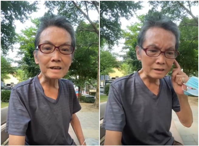 2022年抗病爆瘦的石班瑜，拍影片感谢大家的关心。（图／摄自 石班瑜抖音）