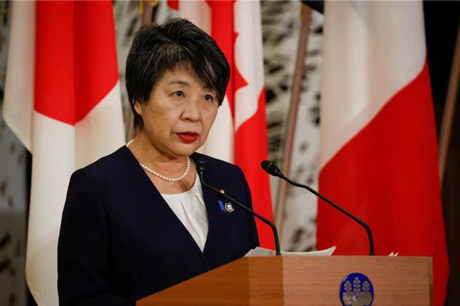 日本外相上川阳子。（图／路透社资料照）