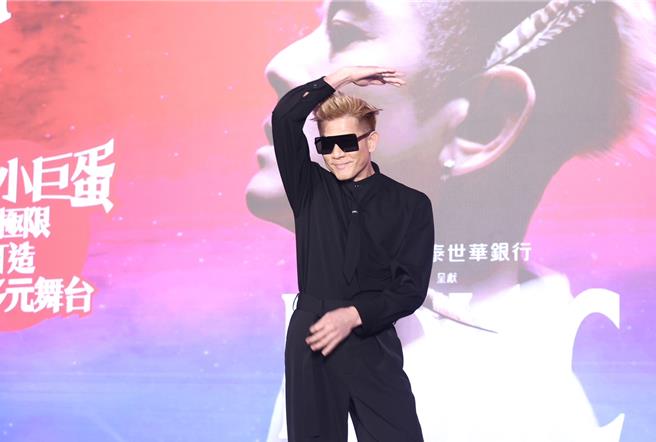 郭富城19日出席演唱會記者會。（陳俊吉攝）