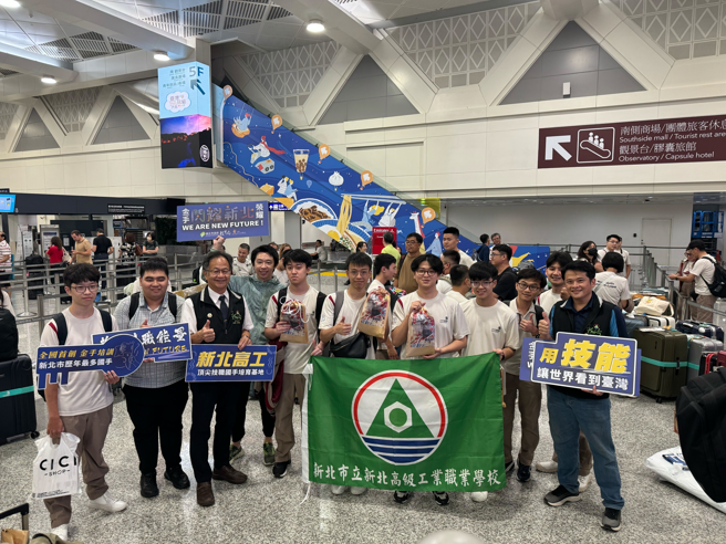 2024年第47屆國際技能競賽新北高工榮獲雙銅和雙優勝。(照片/新北市政府教育局提供)
