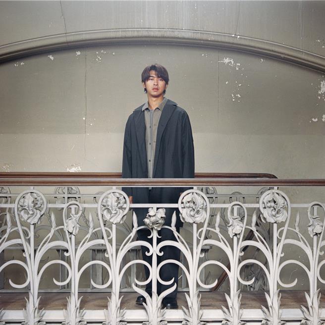 陈柏霖本色演出peter wu秋冬服装展演系列。（peter wu提供／黄唯淯台北传真）