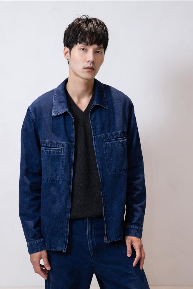 peter wu此季极热爱丹寧，新品到哪都少不了单寧的影子（peter wu提供／黄唯淯台北传真）