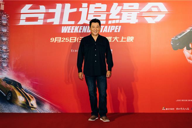 庹宗華在《台北追緝令》中全程都是英文對白。（采昌國際提供）