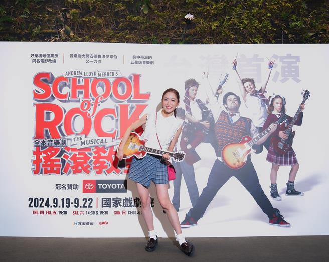 杨千霈直呼自己是音乐剧大师安德鲁洛伊韦伯的粉丝。（宽宏艺术提供）