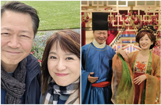周玉琴偕尪换汉服上演穿越剧　赖岳谦撩妻竟脱口「老女人」