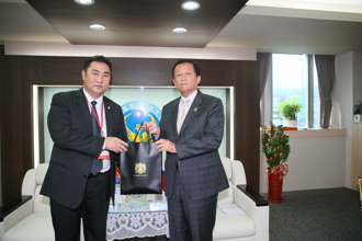 蒙古首都局長拜會北市消防局 探討高樓層建築消安防災