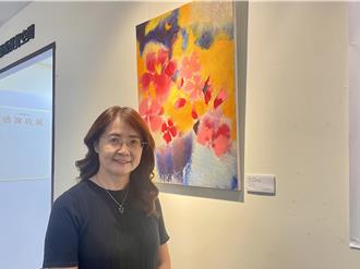 诗人画家施惠敏个展「斑驳于纯色城市」登场 展出至9／30