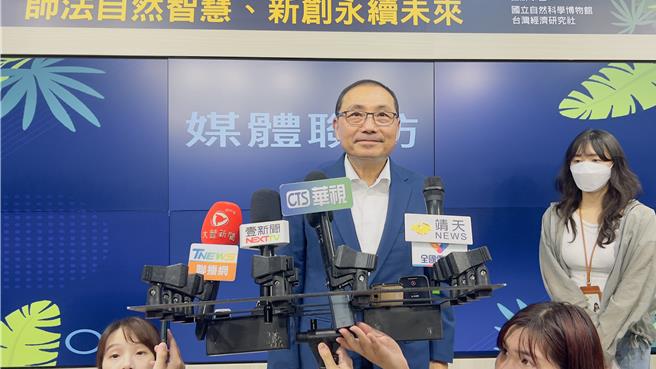 针对死刑释宪，新北市长侯友宜希望大法官感同被害者之痛。（吕健豪摄）