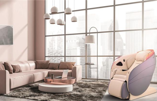 图／傲胜国际（OSIM）主推的5感养身椅。图／傲胜提供