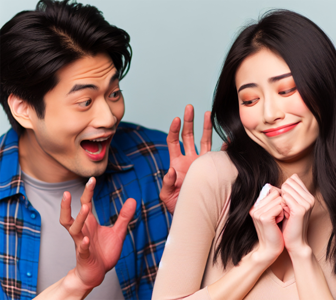 天蠍、摩羯、水瓶座個性傲嬌，表面裝作不在乎，其實他們的愛早已深入骨髓。（示意圖／AI生成圖）