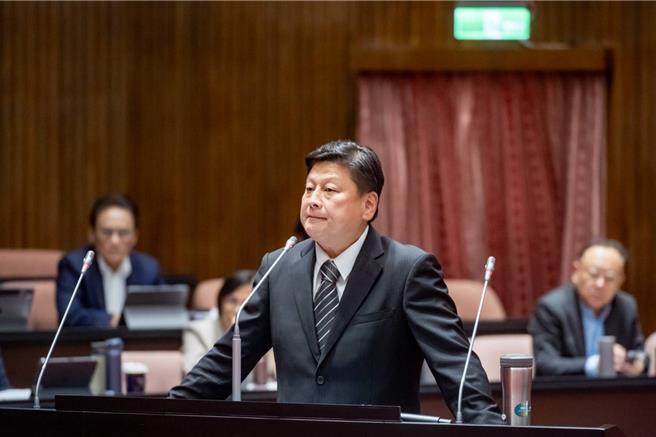 国民党团总召傅昆萁。（傅昆萁办公室提供）