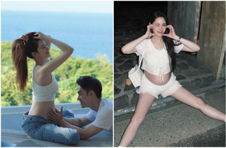 歐陽妮妮解放了！她坐路邊「孕肚直接露」網猜：這是男寶寶