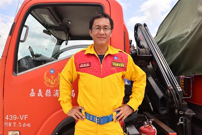 顏新訓。（記者劉宸瑋攝）