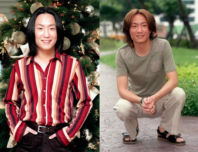 鄭中基早年造型讓人印象深刻。（圖／中時資料照）