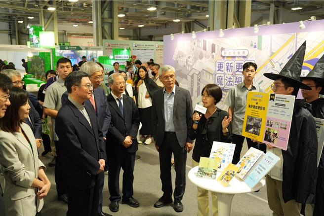 今（20）日起连续2天在台北市圆山花博争艷馆举办的「第6届危老＋都更博览会」今明2天在北市圆山花博争艷馆登场。（城乡局提供）