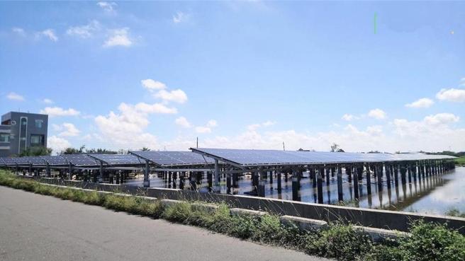 立盈目前正在云林县台西乡规划兴建大型太阳能发电厂，预计2026年併网。图／业者提供
