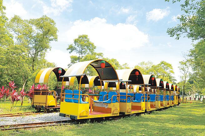 搭上小火車，穿越樹林，經過一望無際的鳳梨田，享受秋日靜好。圖／《花蓮趣》