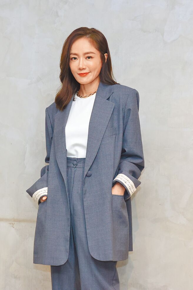 尹馨20日分享拍摄《孔雀鱼》的甘苦。（时报周刊CTWANT提供）