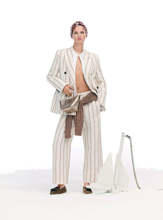 Brunello Cucinelli 2025春夏系列。（Brunello Cucinelli提供）