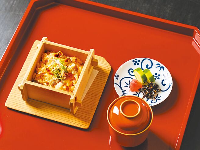 灯灯庵初秋新菜皆阐述着秋季山林溪水与现代城市间的对话，让饕客透过精致美馔感受秋季氛围。（新竹灯灯庵提供）