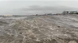 屏東豪雨特報 東港琉球船班一度停航