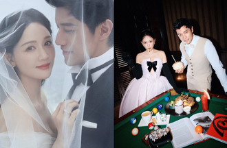 陳喬恩深V性感婚紗照曝光　不只伴郎伴娘團、連花童都有巧妙緣分