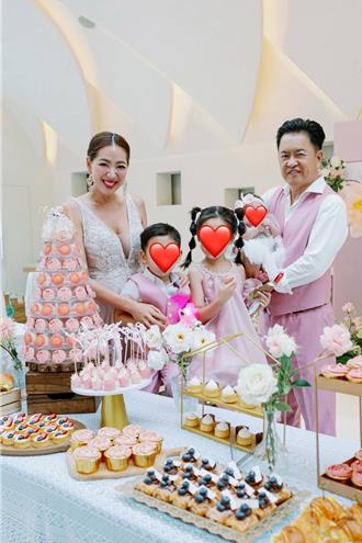 「選美皇后」劉伊心第3胎雙滿月了！超狂浮誇派對「上百人同歡」