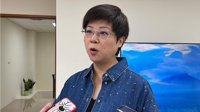 針對是否提早布局2026選舉，林志潔表示，目前沒有任何選舉規畫，持續營運服務處，主要是想把補助款用在鄉親身上。（王惠慧攝）