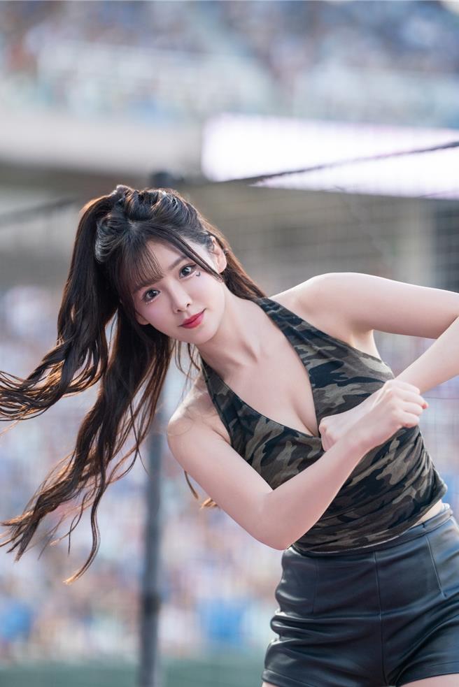 菲菲拥有甜美外型。（乐天桃猿提供）