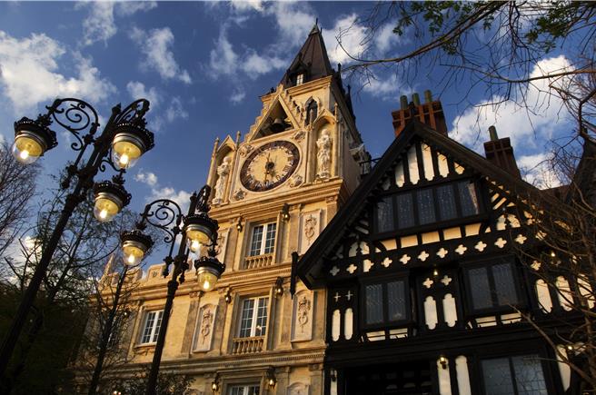 清境老英格兰庄园的欧式风格让人有满满度假仪式感。（清境老英格兰庄园提供）