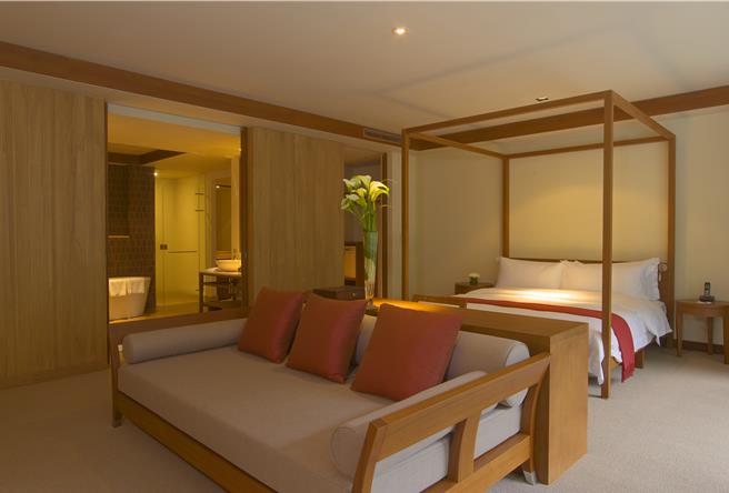 联卖专案可入住太鲁阁晶英酒店文山套房 。（太鲁阁晶英酒店提供）