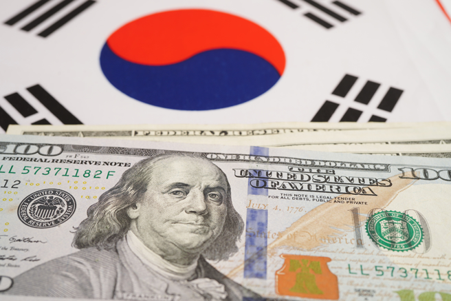 据英国《金融时报》报导，南韩去年超越台湾，成为美国最大的外国投资者。（示意图：shutterstock/达志）