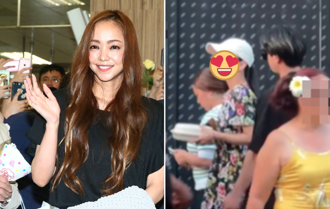 安室奈美惠引退6年罕露面！ 和帅儿现踪夏威夷