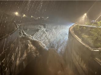 強降雨來襲員山子分洪啟動！1498萬噸洪水入海減緩水患