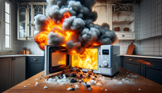 iPhone進水放「微波爐烘乾」 她揭18歲天兵兒下場