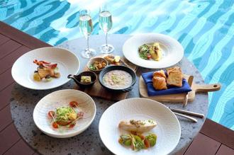 美景配美食 高雄承億酒店推「香檳池畔早餐」