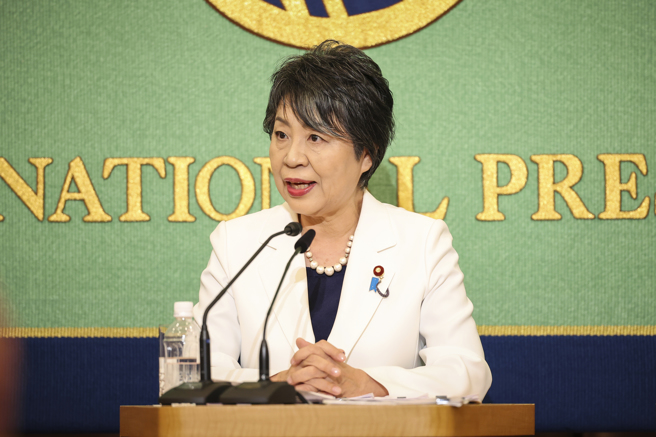 现任日本外相的上川阳子就深圳日本男童遇袭身亡案表示，将要求中国充分确保日侨的安全。（图／美联社）