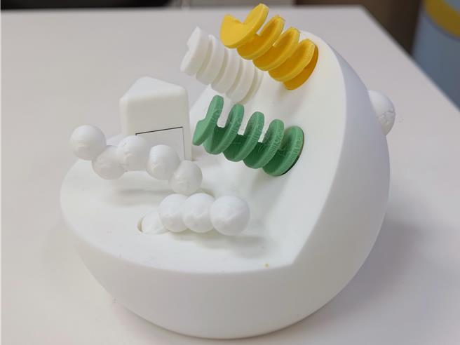 国卫院研究发现乳癌特定生物标记的外泌体。（王家瑜摄）