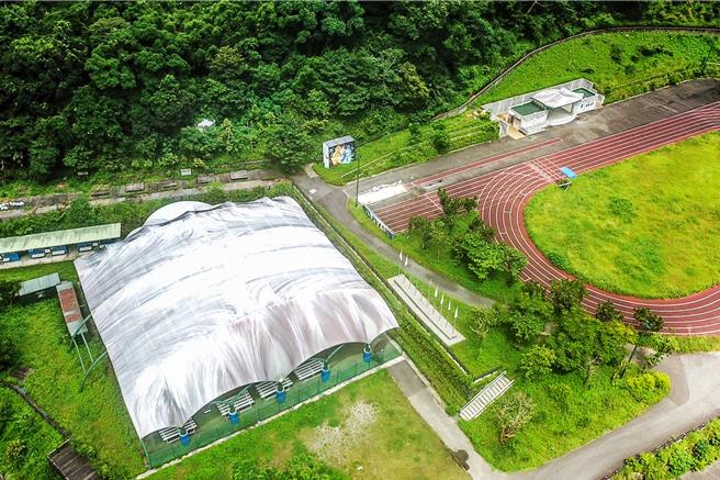 新竹县政府推动一乡镇一特色公园计画，尖石乡北泰雅运动公园暨周边环境改善工程日前开工，将打造竹县首座融入泰雅族传统文化的特色公园。（新竹县政府提供／罗浚滨新竹传真）