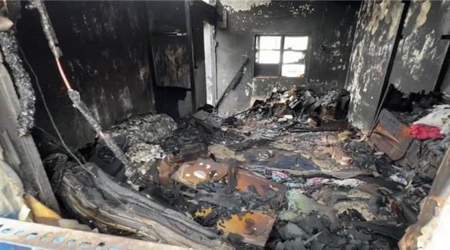 嘉义县民雄乡菁埔村去年10月16日发生三合院住宅火警，年仅4岁和3岁何姓小姐弟活活被烧死。（本报资料照片）